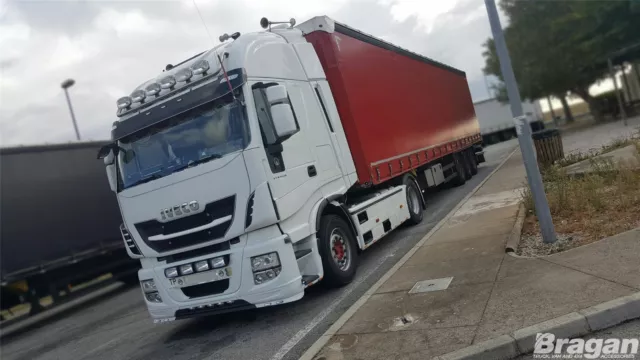 Roof Bar - NB To Fit Iveco Stralis Cube+Hi-Way Active Space Time Stainless Steel