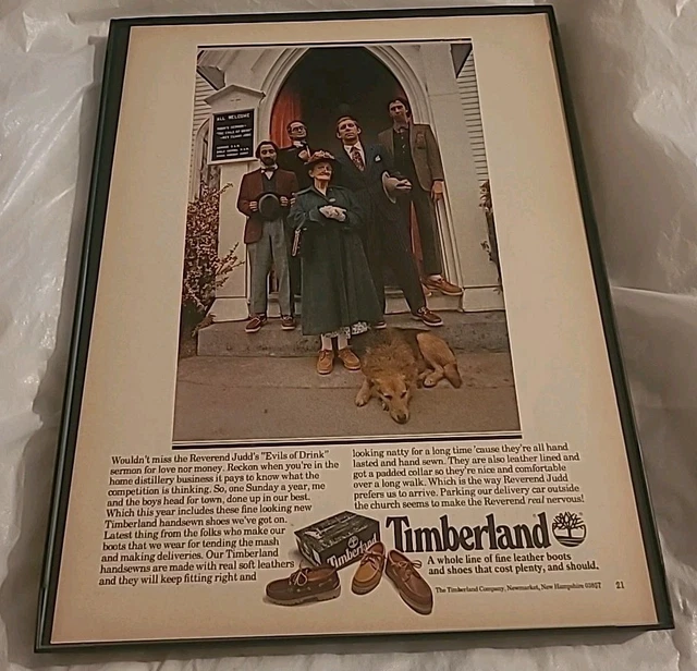 TIMBERLAND 3 EYE CLASSIC LUG “23” AH.H 1950-1979, Shoes, Clothing, Shoes & Accessories, Advertising