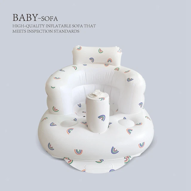 PVC Baby Inflatable Seat,Children Playing toys,Learning Sitting Floating,