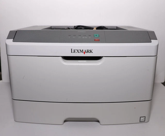 Lexmark E260dn Duplex Monochrome Laser Printer FOR PARTS ONLY Turns On No Cables