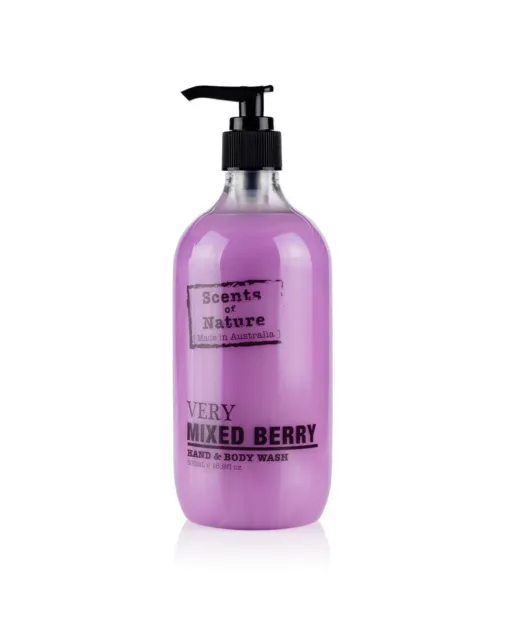 Scents of Nature by Tilley Hand & Body Wash - Very Mixed Berry - Australian Made