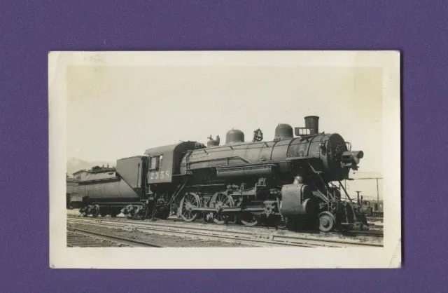 1936 Southern Pacific SP 4-6-0 Steam Locomotive #2358 - VTG B&W Railroad Photo