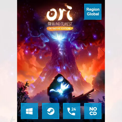 Ori and the Blind Forest Definitive Edition for PC Game Steam Key Region Free