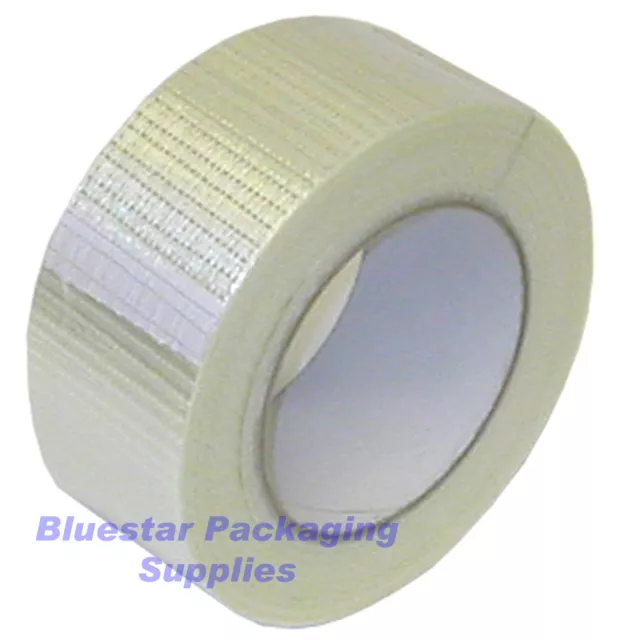 1 x Rolls of Crossweave Reinforced Tape 50mm x 50m