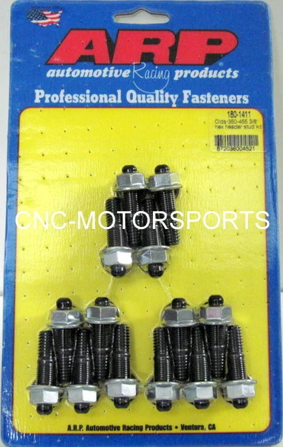 Arp Header Stud Kit 180-1411 Oldsmobile 330 455 3/8 Size 1.670 Uhl Qty 14