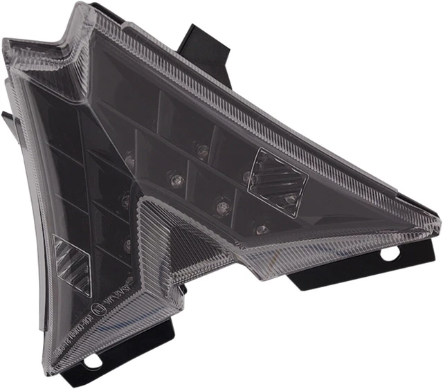Integrated Tail Light Black/Smoke Moto MPH MPH-80161B For 10-12 Aprilia RSV4