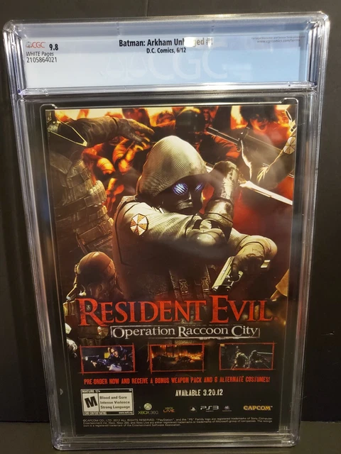 Batman Arkham Unhinged 1 CGC 9.8, DC Comics, 2012, Video Game based 🔥 7