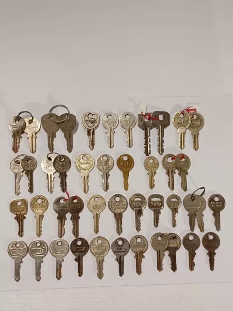Cinvo Lot de 6 cadenas en métal avec clés - Petits verrous colorés