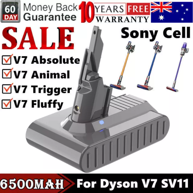 SV11 21.6V 5000mAh/4000mAh Lithium Rechargeable Battery for Dyson SV11 V7  FLUFFY V7 Animal V7 trigger Vacuum Cleaner