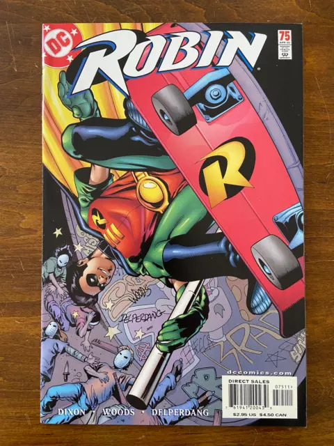 ROBIN #75 (DC, 1993) VF/+ Chuck Dixon