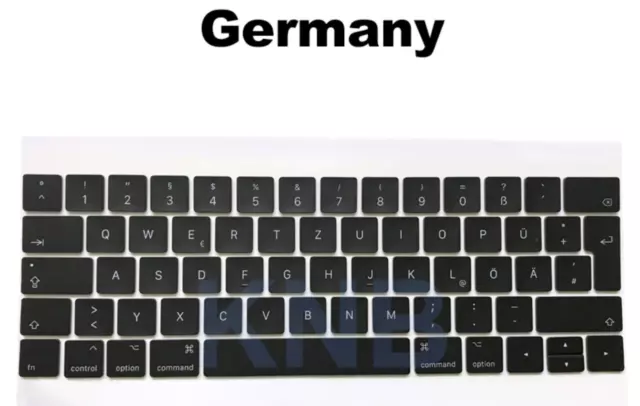 Kit 79 touches clavier MacBook Pro Retina 13 15 TB A1707 A1706 A1989 DE Deutsch Kit 79 touches clavier MacBook Pro Retina 13 15 TB A1707 A1706 A1989 DE Deutsch