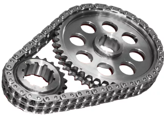 Rollmaster CS4060 Timing Chain Set Double Roller Ford Y Block 272 292 312 Iwis