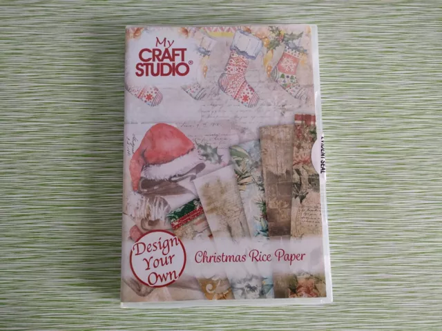 My Craft Studio Design Your Own Christmas Rice Paper USB