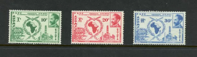 R2151 Äthiopien 1958 Independent Afrikanische States 3v. MNH