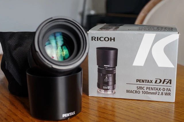 SMC PENTAX D-FA MACRO 100mm F2.8 WR for RICOH K1 K3 Kp Kf K-5IIs K70 K50 KS2