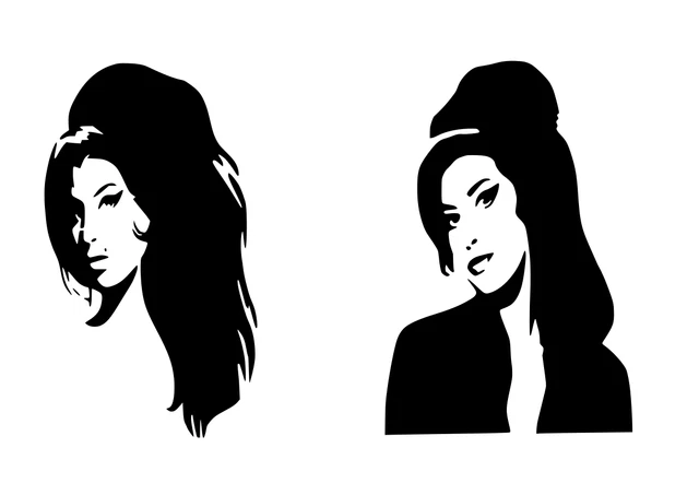 AMY WINEHOUSE ICON Spray Paint Stencil Template Airbrush Art And Crafts ...