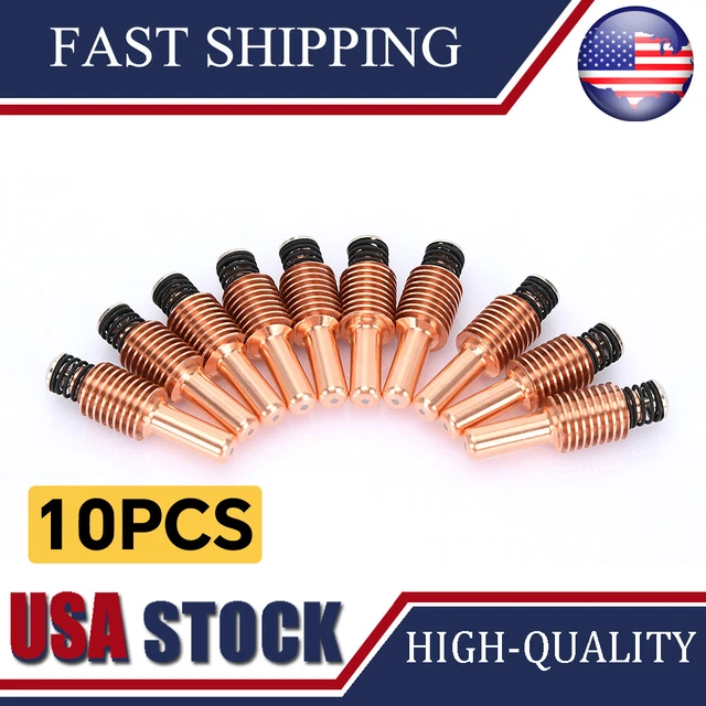 10Pack 220842 for Hypertherm Duramax 45/65/85/105A Plasma Torch Electrode