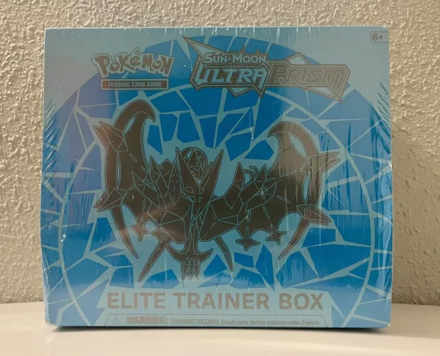 Pokemon Sun & Moon Elite Trainer Box ULTRA PRISM Dawn Wings Necrozma ETB Blue