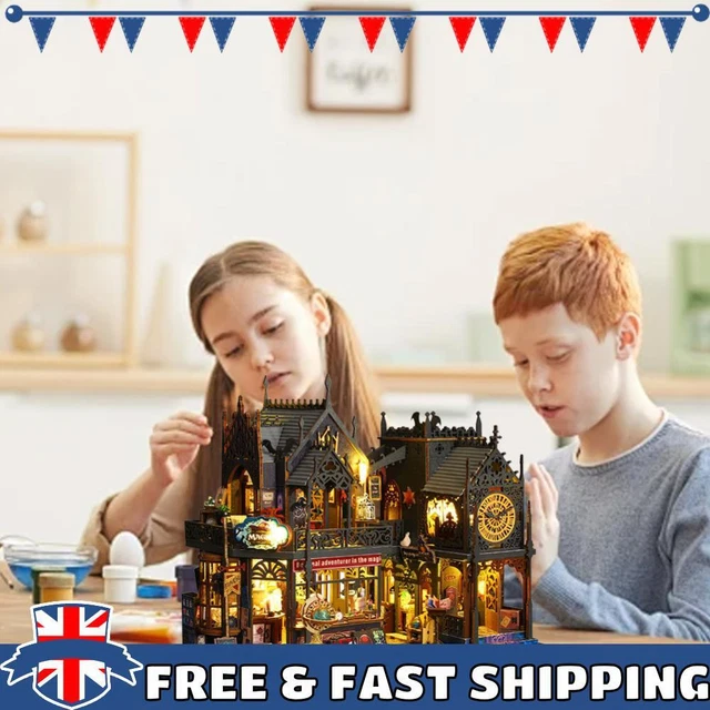 MINIATURE HOUSE KIT Mini House Building Kits for Adults Birthday Gifts