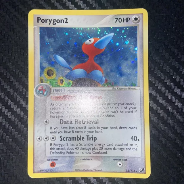 Pokémon TCG Porygon2 EX Unseen Forces 12/115 Holo Holo Rare