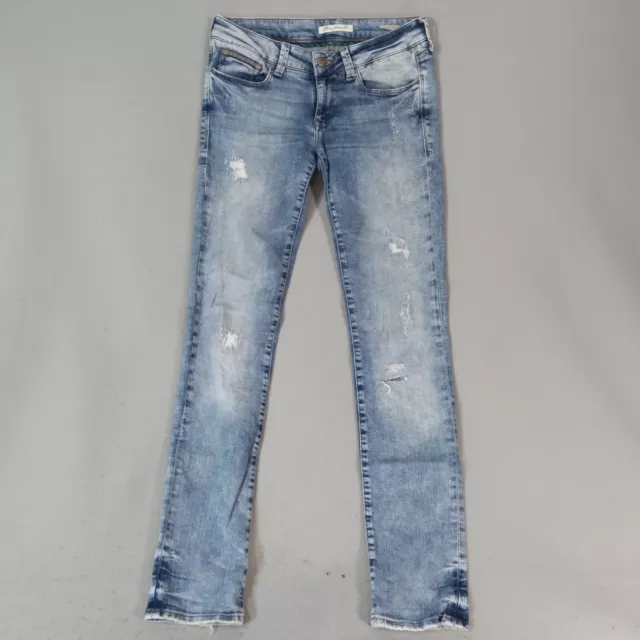 Mavi Emma Jeans womens 26 x 33 denim pants slim boyfriend Factory distressed