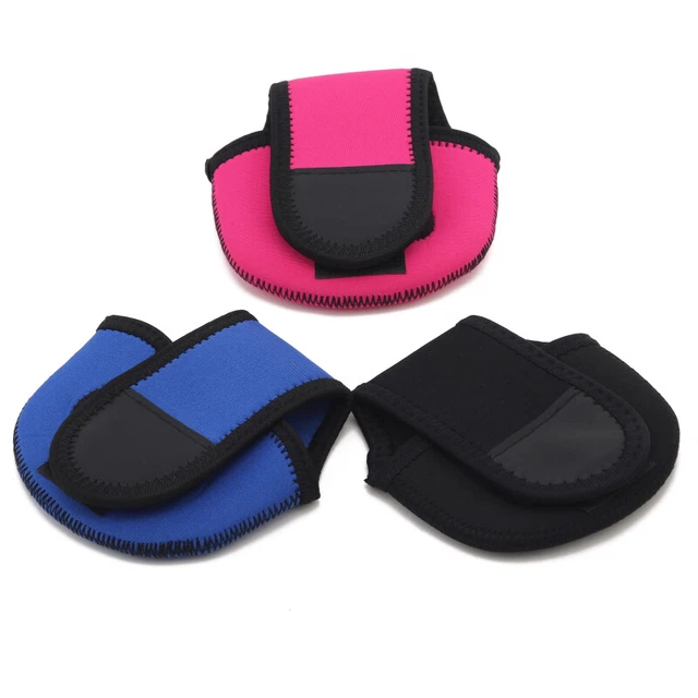 Fishing Neoprene Reel Pouch Protective Case Fly Carp Bait Caster Cover Bag FB