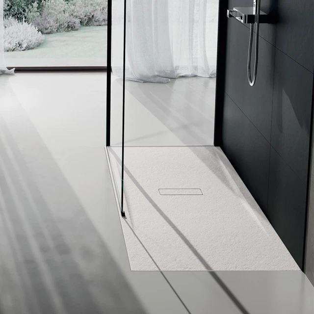 Piatto Doccia 140x80 cm in Acrilico Bianco Custom Touch - Novellini