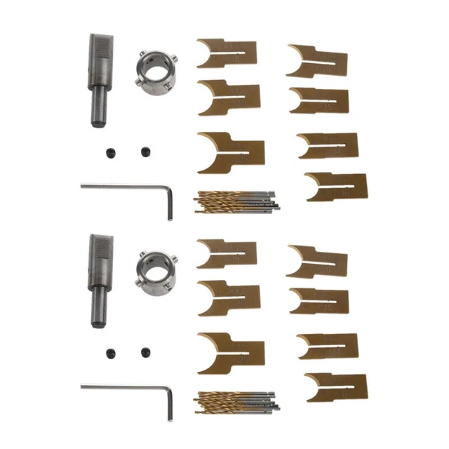 32 pezzi lama palla metallo duro lavorazione legno fresa forma strumento PerU7M5