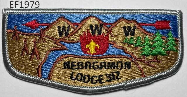 Boy Scout OA 312 Nebagamon Lodge Flap