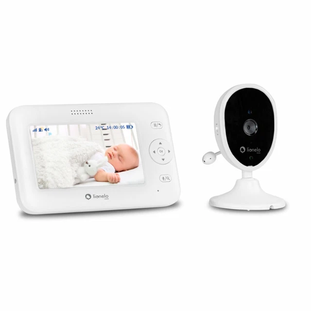 lionelo Babyphone Babyline 8.1 Babykamera Überwachungskamera Baby Monitor Baby