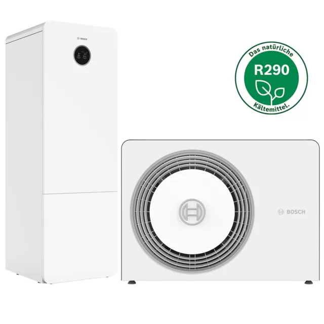 Bosch Paket Luft/wasser-Wärmepumpe Monoblock CS5800i AW 7 kW mit Kompaktmodul 18