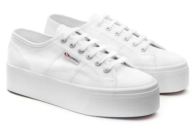 Superga sales zeppa nere