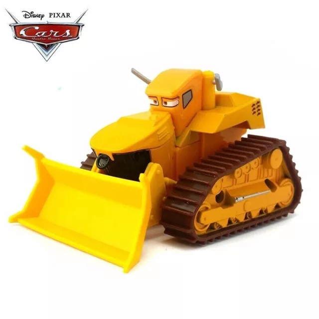 Disney Pixar Cars Toon El Materdor Chuy Bull Bulldozer 1:55 Diecast Toys Car