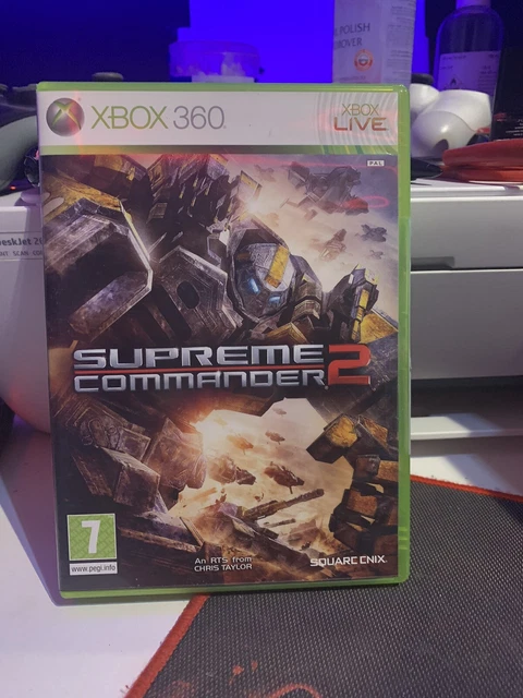 Videogioco Supreme Commander 2 XBOX 360 versione originale nel Regno Unito perfette condizioni