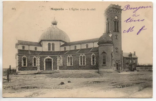 MAGENTA Epernay Dizy  - Marne - CPA 51 - l' église Sainte Marie