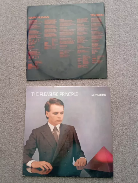 Gary Numan - The Pleasure Principle & Telekon  Vinyl Lp Records