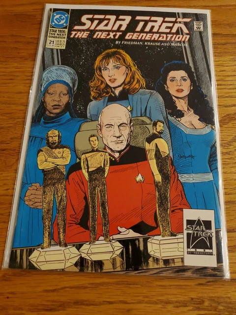 DC Comics Star Trek The Next Generation July 1991 #21