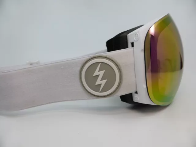 Electric EG3 Snow Goggle Matte White - Brose/Pink Chrome Lens VLT:38% Cat.2 / S2