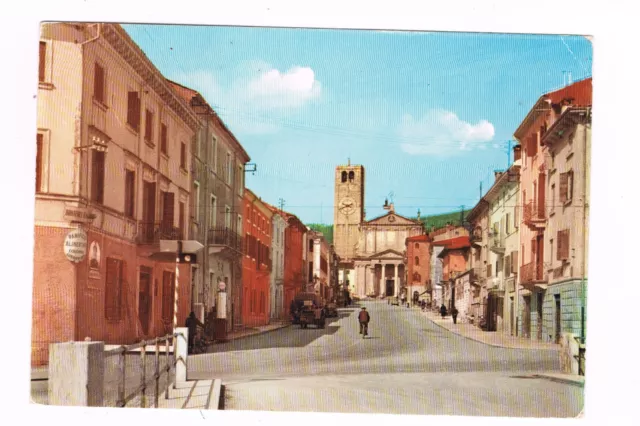 cartolina negrar di valpilicella animata spedita anni 60  prov. verona