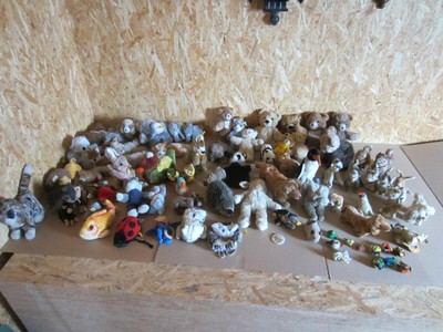 6 Sandtiere maritime Tierfiguren Meerestiere Deko Fische Knet Krebs Tiere Sand 