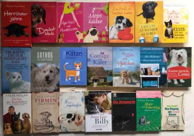 Hunde Katzen Millan Du bist der Rudelführer Dackelblick BücherSammlung