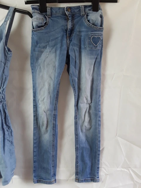 Pacchetto abbigliamento denim per ragazze età 9 anni mantary più un altro 3