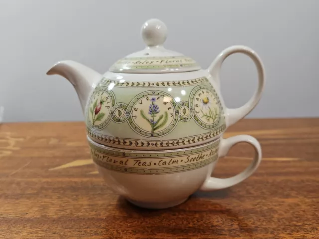 Arthur Wood Tea For One Floral Teas Design Tea Pot And Cup