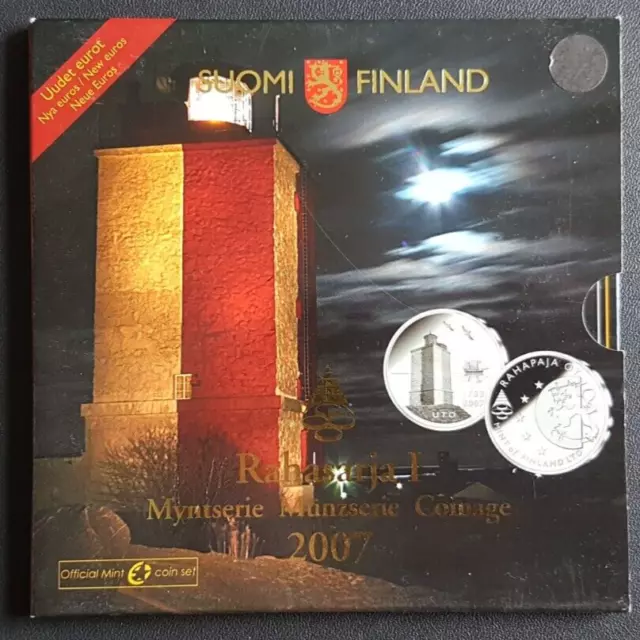 Finlande - Finland Coins  - Coffret Bu Rahasarja I De 2007.