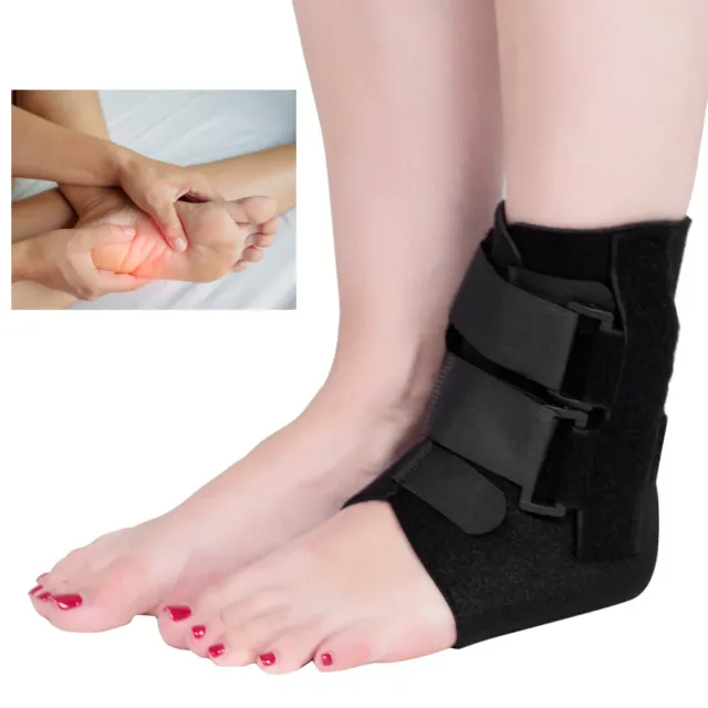 Foot Ankle Brace Fracture Sprain Fixation Splint Ankle Fixation Support L NOW