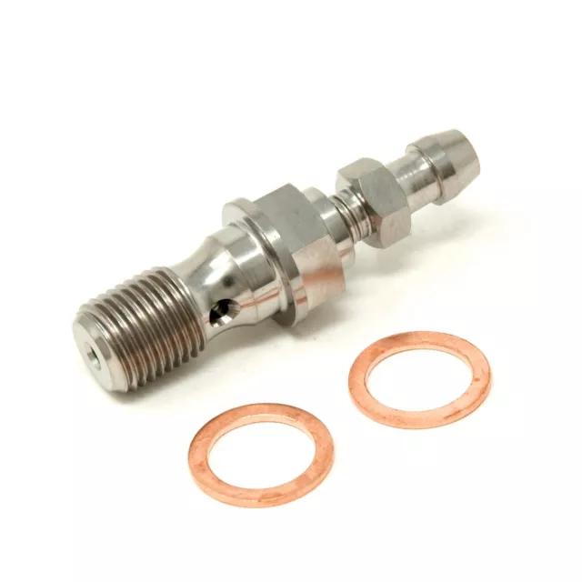 Titanium Brake Banjo Bolt Screw Bleed Nipple M10 x 1.0 fit BREMBO Ducati Aprilia