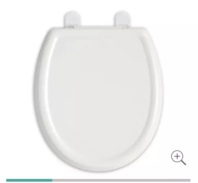 American Standard 5350.110.020 Cadet-3 Elongated Slow Close Toilet Seat with Eve