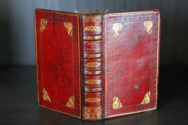 Livre de prières de Fénélon-Reliure maroquin-1820