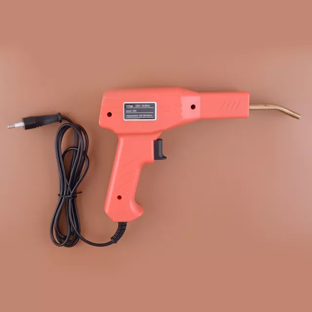 Kit Bumper Hot Stapler Machine Handy Plastic Welder Garage Repair Welding Tool