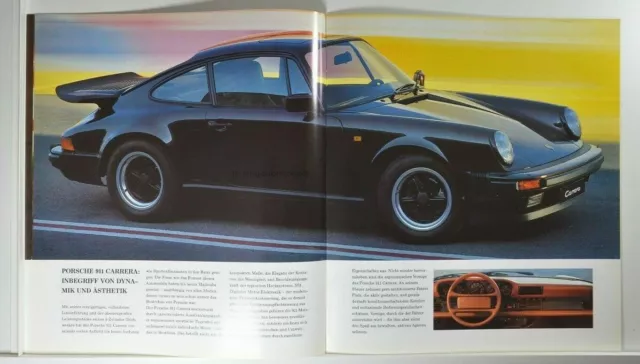 Porsche Katalog 911 Carrera Turbo 924S 944 Turbo 928 S4 Programm Prospekt 1988